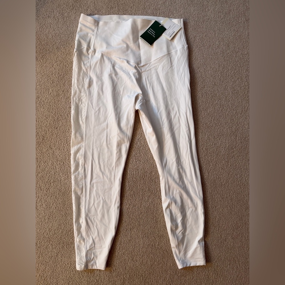 HALARA Women's White High-Waisted Jeggings